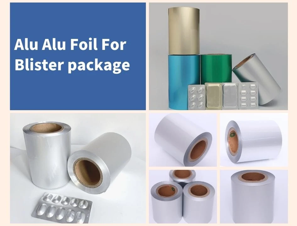130-200mic Cold Forming Aluminum Blister Foil and Tropical Foil for Pharmaceutical