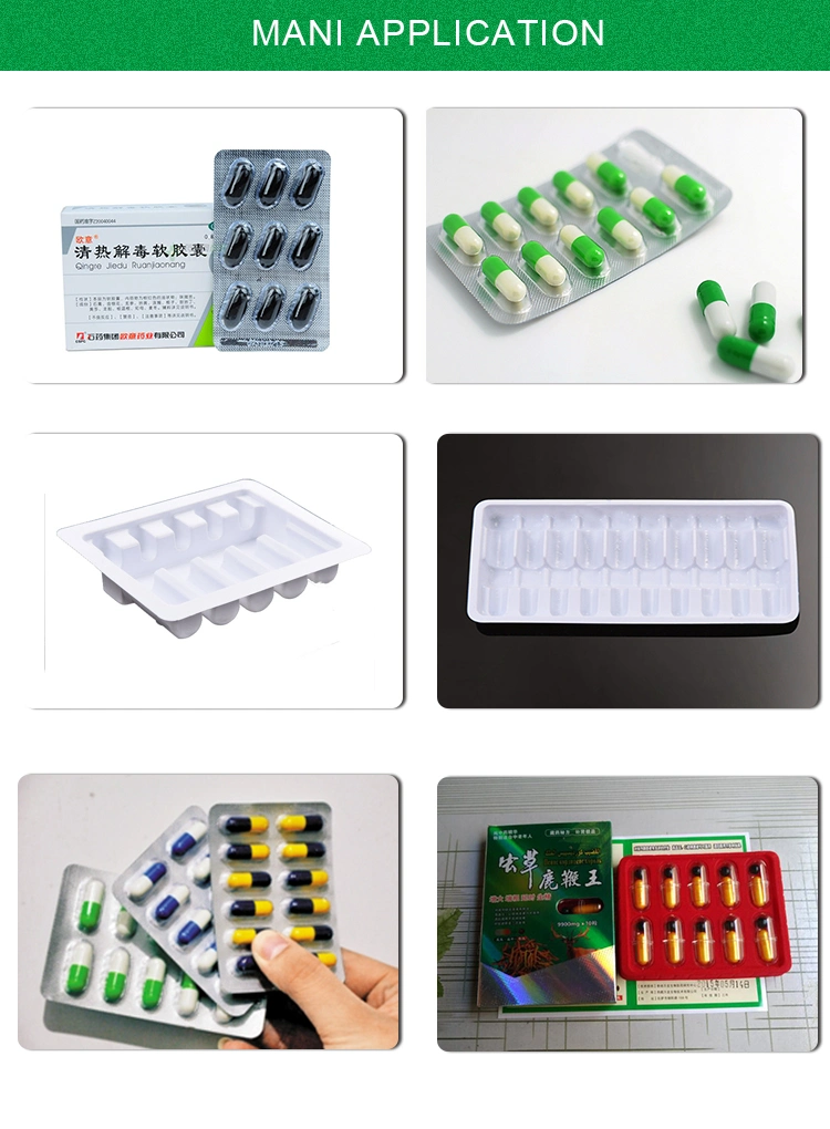 Pharmaceutical Grade Clear Rigid Plastic PVC Film for Blister Packing