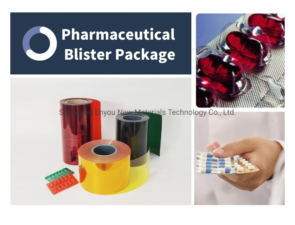 Rigid 250micron/0.25mm Pharmaceutical PVC Film for Capsule Blister Pack