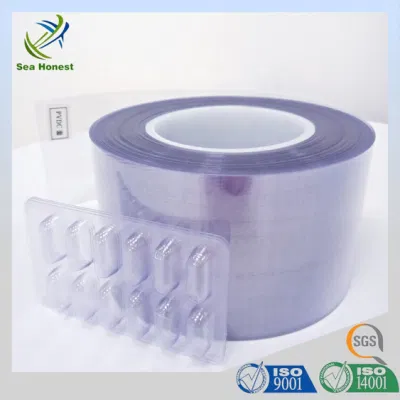China Supply Clear, White PVC/PVDC Composite Film for Pharmaceutical Packaging