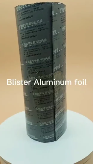 Aluminum Strip Foil Blister Foil Ptp Foil for Medicine and Food Packing