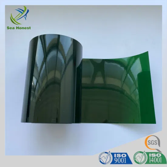 High Transparency Green 0.35/260mm PVC Film for Pharmaceutical Blister Film